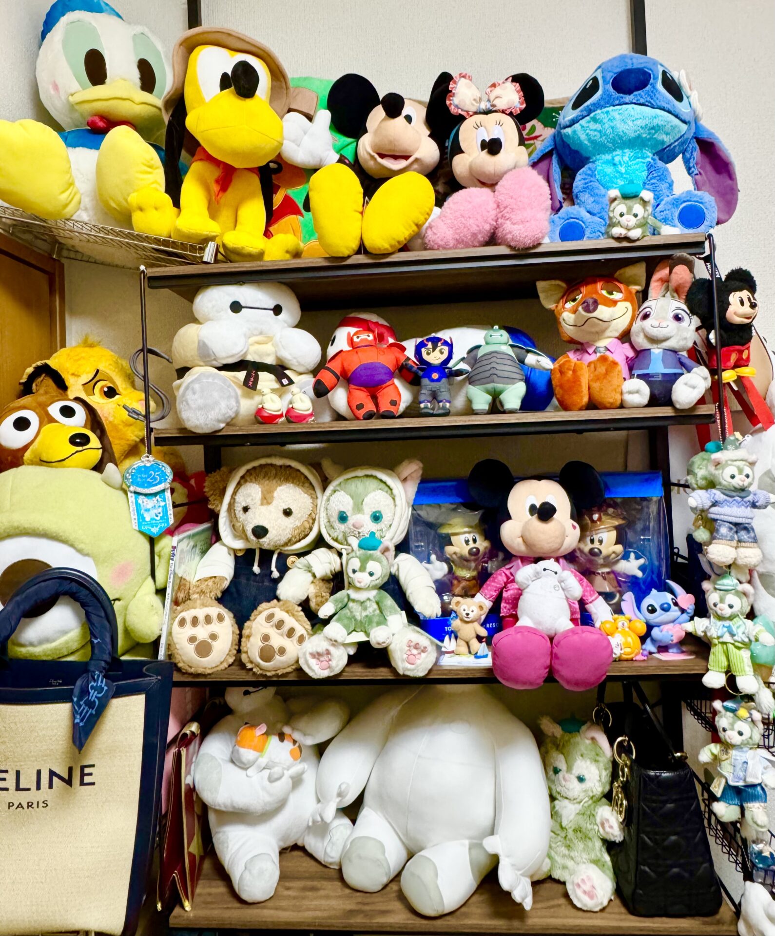 🧸ディズニーぬい棚🧸